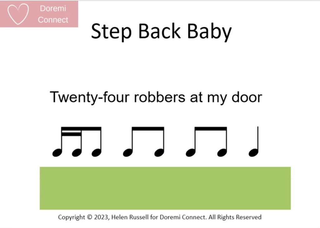 Step Back Baby Rhythm - tika-ti