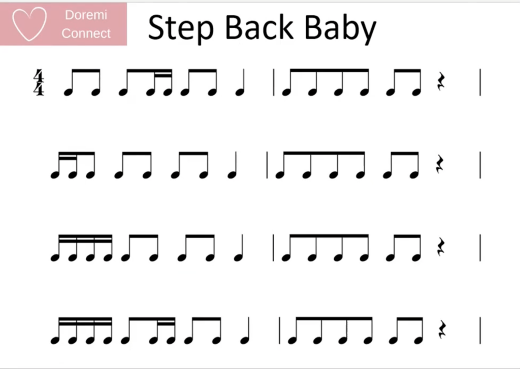 Step Back Baby Rhythms