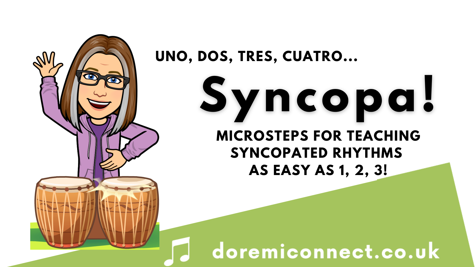 Microsteps to Syncopa: as easy as uno, dos, tres, cuatro...
