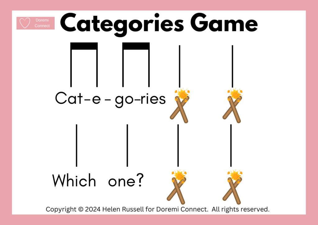 Categories Game